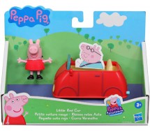 PEPPA PIG Playset Adventures Little Red Car Toy With Pig Figure Original HASBRO F2212