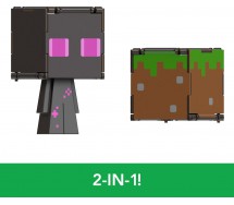 copy of MINECRAFT Playset Blocchetti STEVE E ARMORED HORSE Originale MATTEL HDV39
