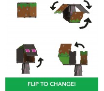 copy of MINECRAFT Playset Blocchetti STEVE E ARMORED HORSE Originale MATTEL HDV39