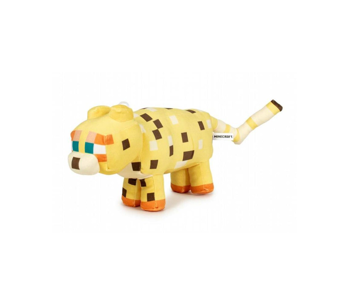 MINECRAFT Peluche 30cm GHEPARDO Gattopardo OCELOT Originale UFFICIALE
