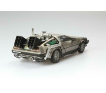 Model Car DELOREAN DMC Back To The Future Time Machine 24cm Scala 1/24 ORIGINAL Official Sun Star