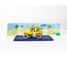 copy of TIN TIN Modellino Auto LE CRABE AUX PINCES D'OR 1944 DieCast Scala 1/43 con FIGURE Originale ATLAS TINTIN