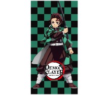 copy of DEMON SLAYER Tanjiro e Nezuko Telo Mare Spiaggia 70x140cm Cotone ORIGINALE Ufficiale DS-4328T