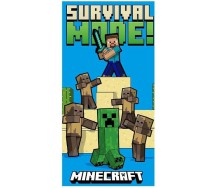 MINECRAFT SURVIVAL MODE Beach Towel 70x140cm ORIGINAL Official CORIEX