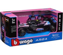 Car Model F1 Formula 1 BWT Alpine A524 Season 2024 1/43  Pierre Gasly 10 Bburago