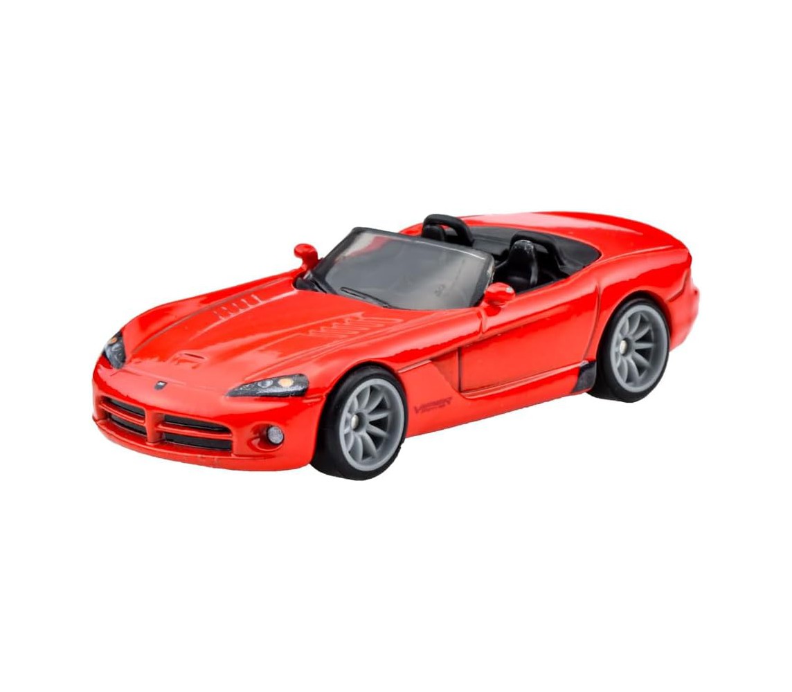 FAST and FURIOUS Die Cast Car Model 2003 DODGE VIPER SRT 10 Scale 1:64 6cm HotWheels JBL85