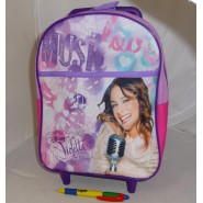 VIOLETTA Stupendo ZAINO Mini TROLLEY 34x23cm Originale DISNEY Violeta NUOVO New