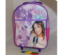 VIOLETTA Stupendo ZAINO Mini TROLLEY 34x23cm Originale DISNEY Violeta NUOVO New