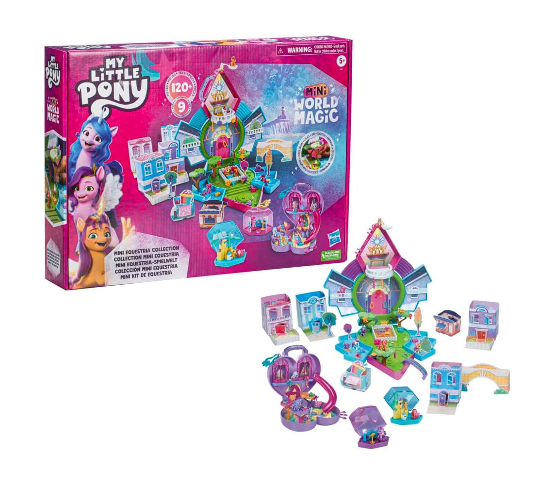 BROKEN PACKAGE My Little Pony MINI WORLD MAGIC Equestria collection Original Hasbro F4381