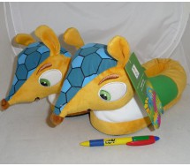 SLIPPERS Peluche FULECO Mascotte MONDIALI 2014 Official SLIPPERS BRAZIL FIFA