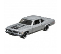 Damaged Box FAST FURIOUS Car Model CHEVROLET NOVA SS Scale 1:64 8cm Hot Wheels HRW44