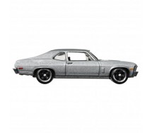 Damaged Box FAST FURIOUS Car Model CHEVROLET NOVA SS Scale 1:64 8cm Hot Wheels HRW44