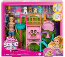 copy of BARBIE Playset TEAM STACIE CAMPING Tenda Canoa etc. ORIGINALE Mattel GJB58