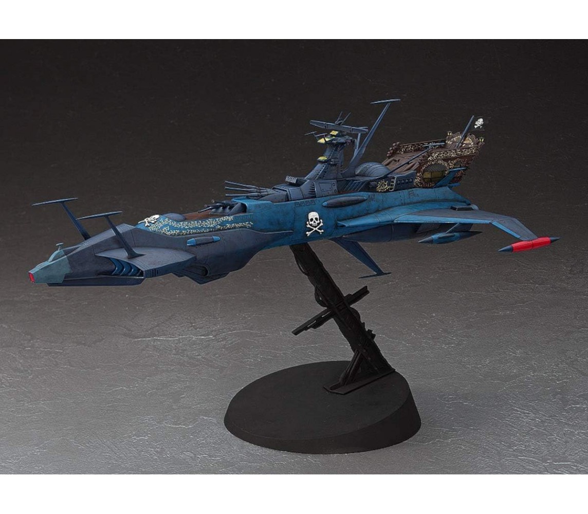 copy of CAPITAN HARLOCK Modello Kit ARCADIA BLU DEATH SHADOW 1/1500 Hasegawa
