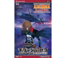 CAPTIAN HERLOCK ARCADIA Model Kit ALBATOR Movie SHIP DEATH SHADOW Hasegawa 64712
