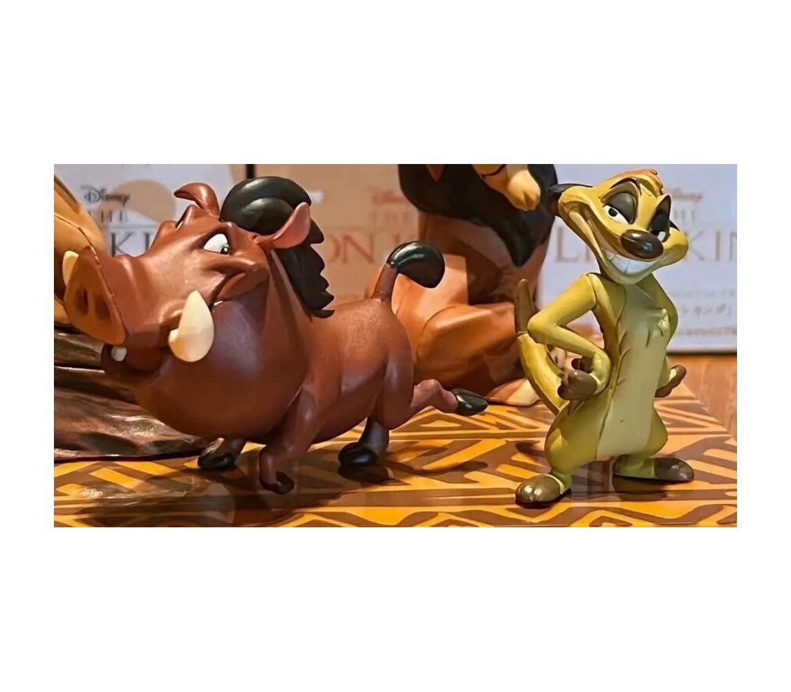 LION KING Couple 2 Figures TIMON PUMBAA Banpresto WCF World Collectible Figure