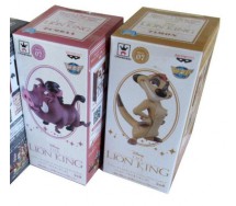 LION KING Couple 2 Figures TIMON PUMBAA Banpresto WCF World Collectible Figure
