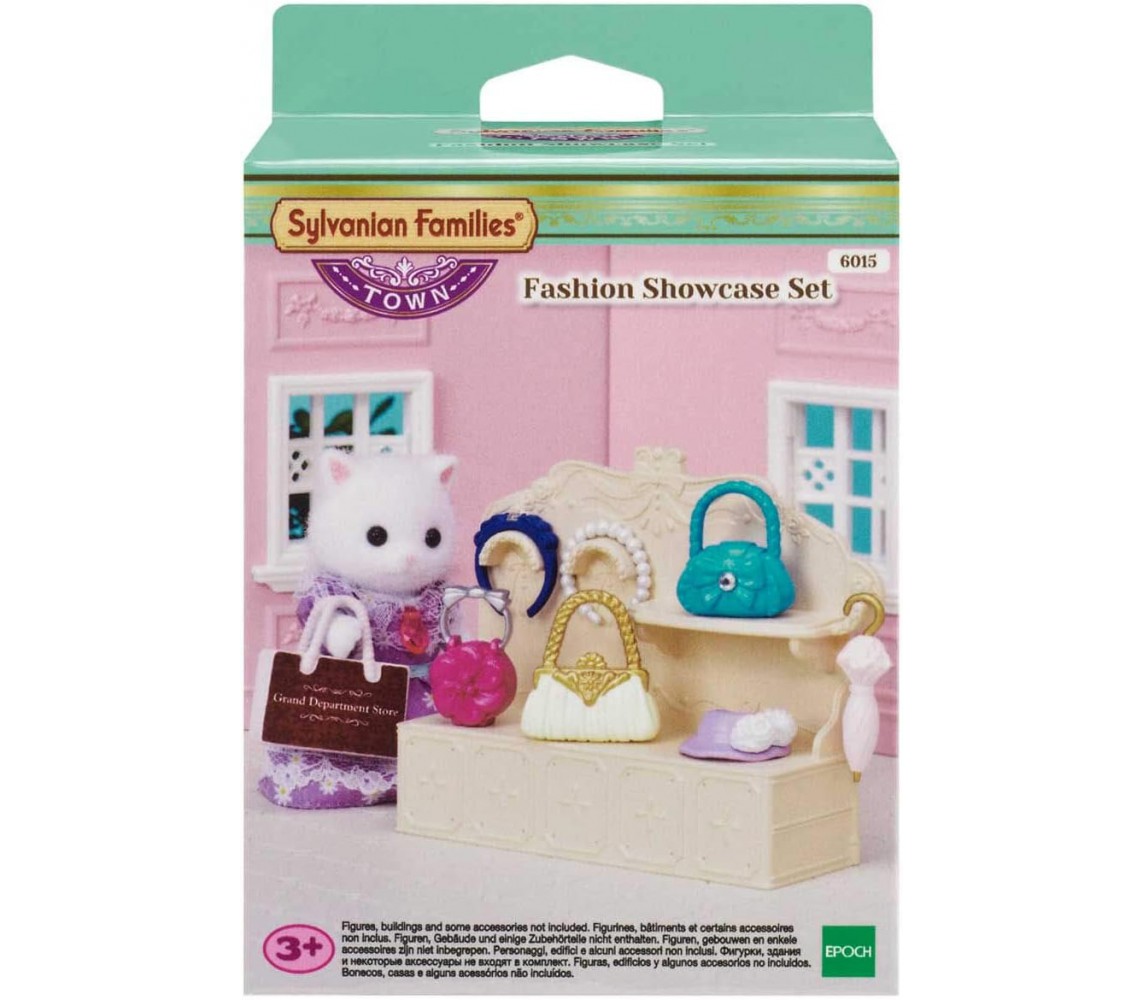 Sylvanian Families Boutique Fashion Set - 6013 - 8 Pezzi Con Abiti In Raso, Manichino E Specchio - 4