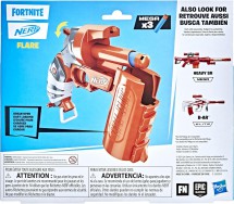NERF FORTNITE FLARE Gun FORTNITE with 3 MEGA Dards HASBRO F3367