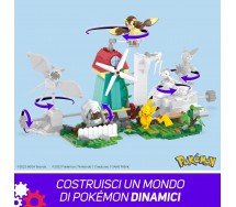 copy of Playset POKEMON Figure 10cm ESPEON e UMBREON 125 Pezzi ORIGINALE Mega Construx Bloks HGC21