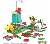POKEMON Countryside Windmill Playset with 240 Pieces Mega Construx HKT21