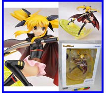 NANOHA Figura FATE TESTAROSSA 20cm YAMATO Originale NUOVA Magical Girl GIAPPONE