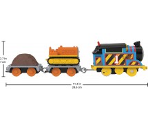 TRENINO THOMAS e TERENCE Modello Locomotiva MOTORIZZATO 2 Rimorchi 30cm JDF19