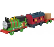 TRENINO THOMAS PERCY POSTA Modello Locomotiva MOTORIZZATO 2 Rimorchi 30cm HMK04