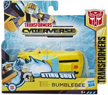TRANSFORMERS Figura BUMBLEBEE 1 Step Cyberverse Action Attackers Changer HASBRO E3462