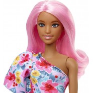 Doll BARBIE Prosthetic Leg Pink Hair Floral Dress Sunglasses Serie BARBIE Fashionistas HBV21 Mattel