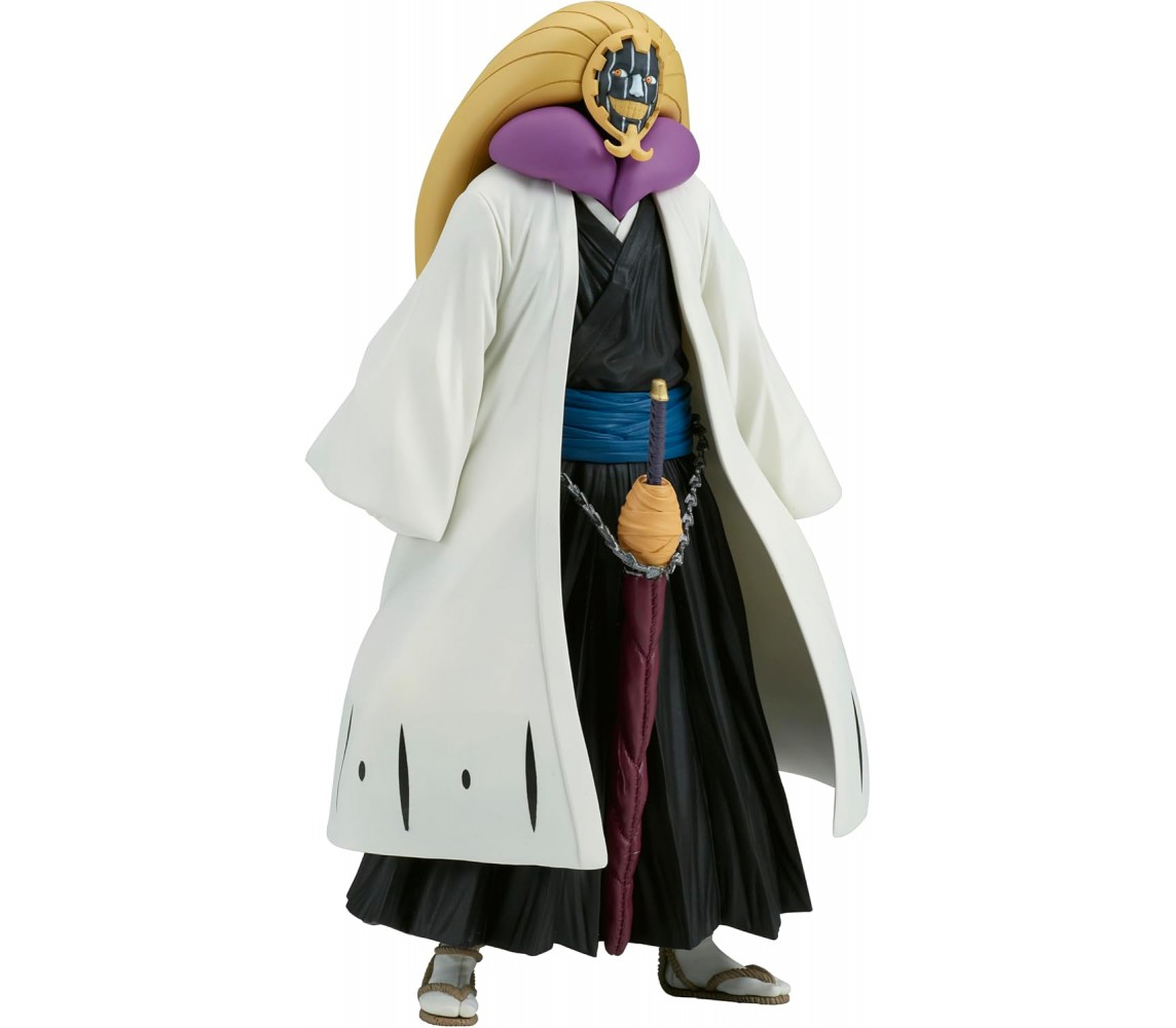 BLEACH Figura Statua MAYURI KUROTSUCHI serie Solid Souls 17cm BANPRESTO