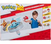 POKEMON BATTLE SPINNER Pack with 1 POKÉBALL LAUNCHER and 1 spinner SQUIRTLE PKW4400