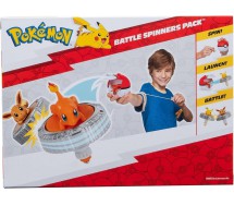 POKEMON BATTLE SPINNER Pack with 1 POKÉBALL LAUNCHER and 1 spinner EEVEE PKW4399