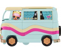 copy of L.O.L. Surprise Playset Gigante BLU SCURO GLAMPER 4 IN 1 Camper APRIBILE Oltre 55 SORPRESE Originale MGA LOL