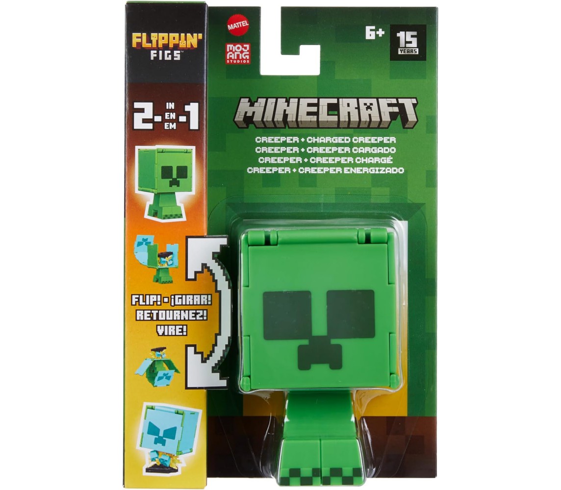 copy of MINECRAFT Playset Blocchetti STEVE E ARMORED HORSE Originale MATTEL HDV39