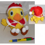 Plush 15cm CHOCOBO Dressed XMAS Yellow Bird FINAL FANTASY