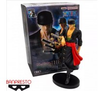 ONE PIECE Figura RORONOA ZORO Zorua 17cm THE SHUKKO Special BANPRESTO