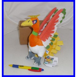 Peluche 25cm POKEMON Leggendario Uccello HO-OH RARO