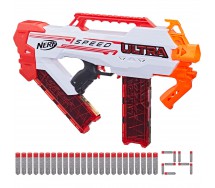 NERF Fucile Automatico RIVAL ZEUS MXV-1200 Raffica BLU Hasbro B1593SC3