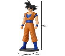 GOKU NORMALE Figura Action 10cm DRAGON BALL FLASH Originale BANDAI 37222