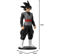 GOKU NERO BLACK Figura Action 10cm DRAGON BALL FLASH Originale BANDAI 37224