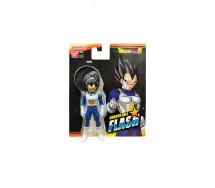 VEGETA NORMALE Figura Action 10cm DRAGON BALL FLASH Originale BANDAI 37223
