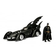 BATMOBILE Model from JUSTICE LEAGUE 22cm with BATMAN Figure 1/24 Scale JADA Toys