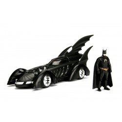 BATMOBILE Model from JUSTICE LEAGUE 22cm with BATMAN Figure 1/24 Scale JADA Toys
