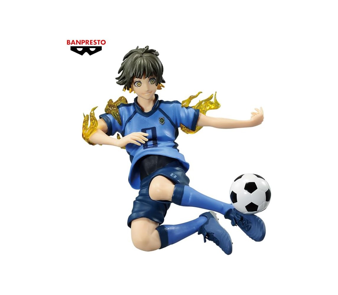 BLUE LOCK BACHIRA MEGURU Awakening Calcio nr 8 Figura Statua 12cm BANPRESTO