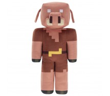 MINECRAFT Peluche 30cm PIGMAN Personaggio Originale UFFICIALE MOJANG