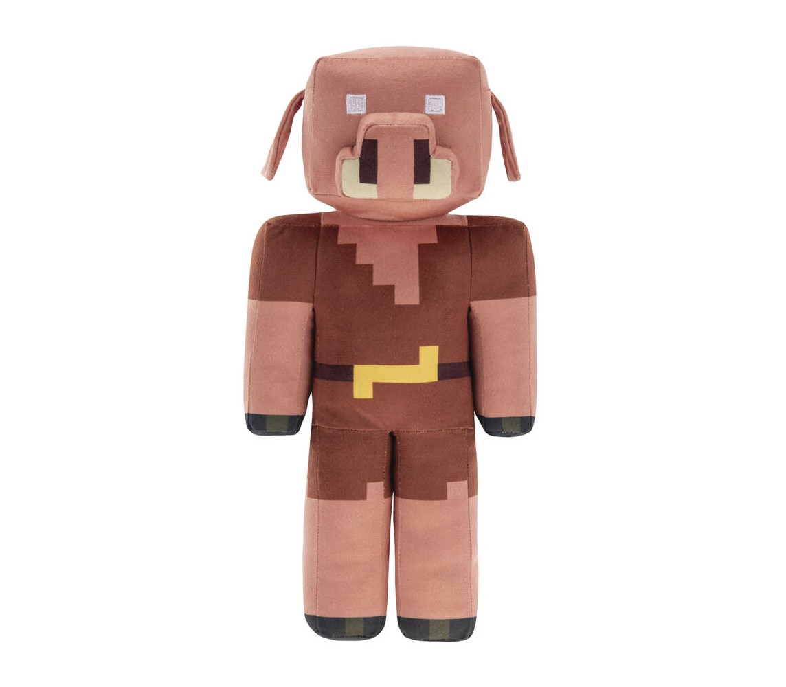 MINECRAFT Peluche 30cm PIGMAN Personaggio Originale UFFICIALE MOJANG