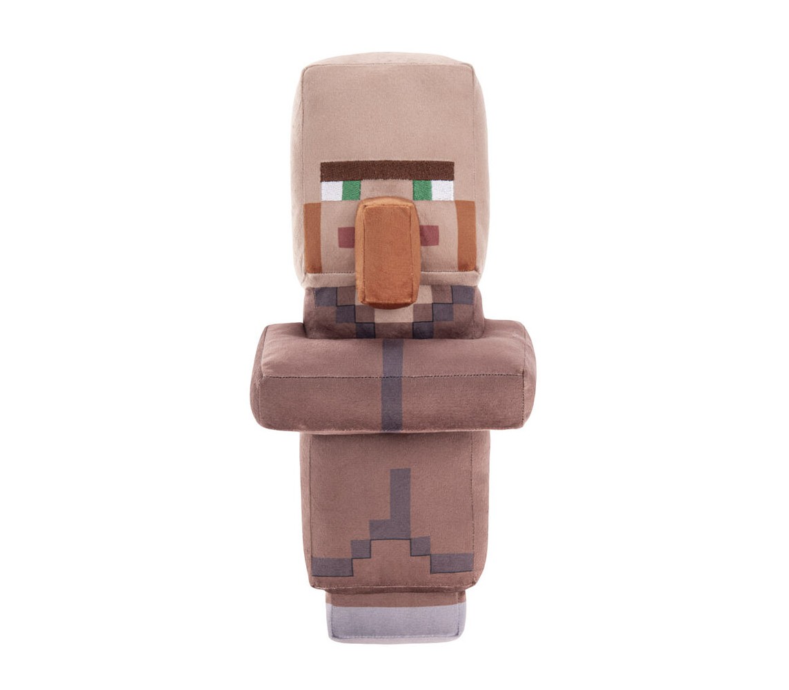 MINECRAFT Peluche 30cm VILLICO VILLAGER Personaggio Originale UFFICIALE MOJANG