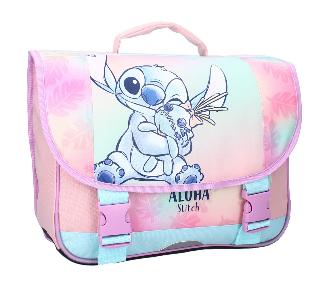School Backpack STITCH Wild Energy Size 33x38x12cm ORIGINAL Vadobag DISNEY Lilo And Stitch