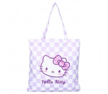 HELLO KITTY Shopper SHOPPING BAG IT UP 40x40x1cm ORIGINAL Vadobag PURPLE